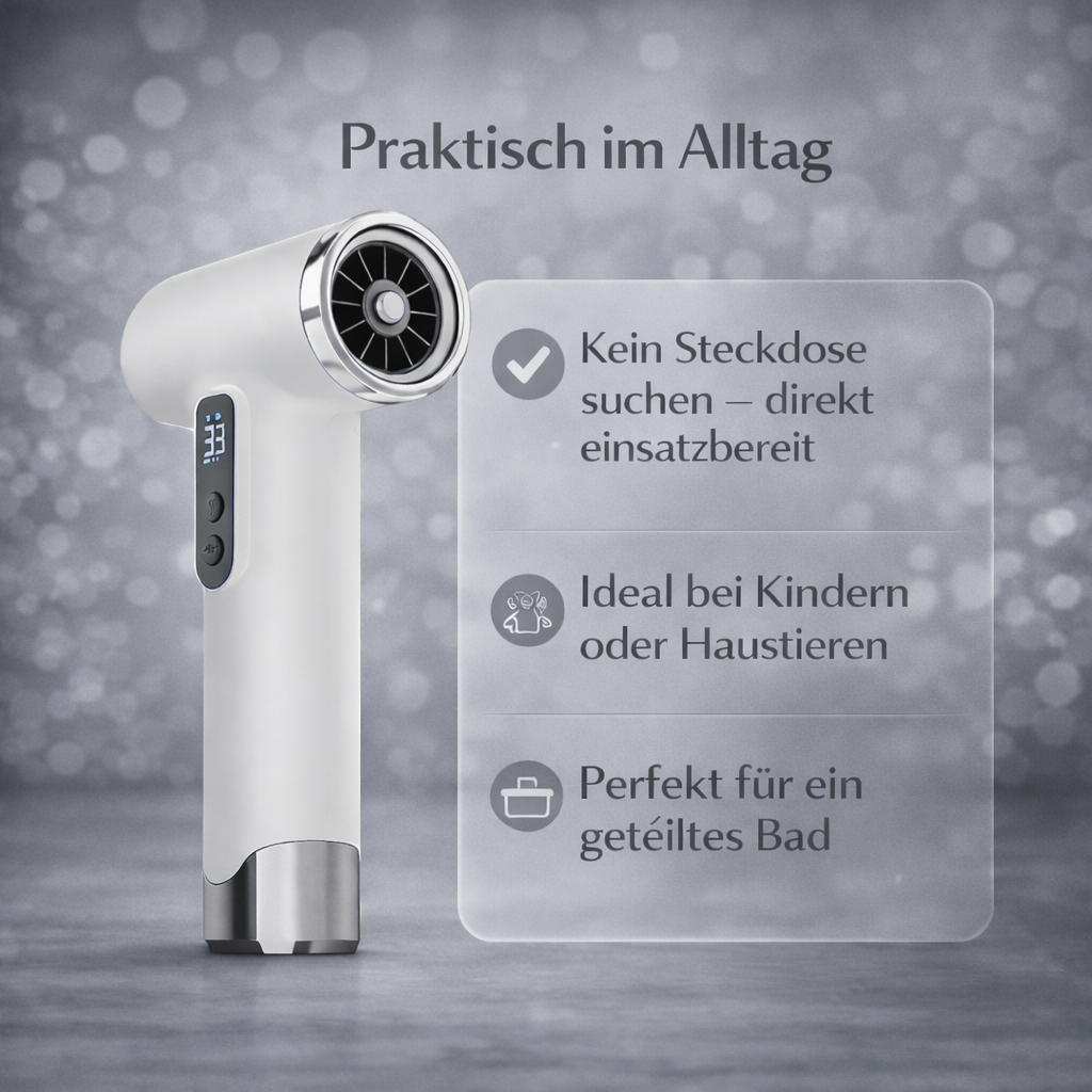 FOEHNCURL™ Premium Kabelloser Haartrockner