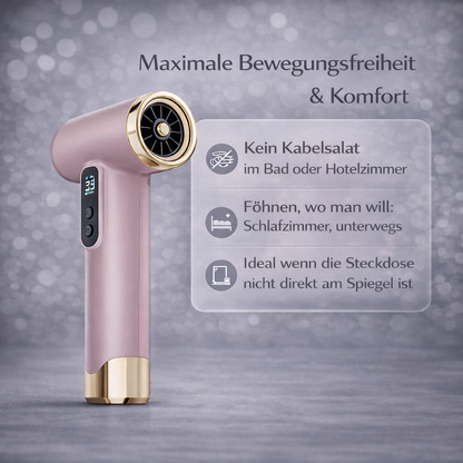 FOEHNCURL™ Premium Kabelloser Haartrockner