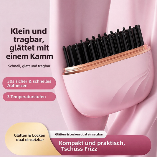 FOEHNCURL™ Go! - tragbare Glättungsbürste