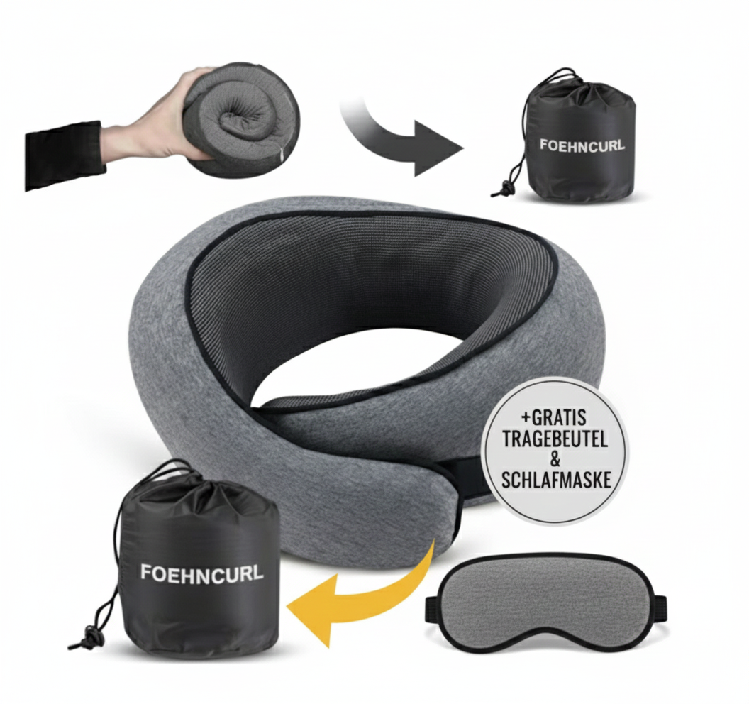 FOEHNCURL™- Das Reisekissen
