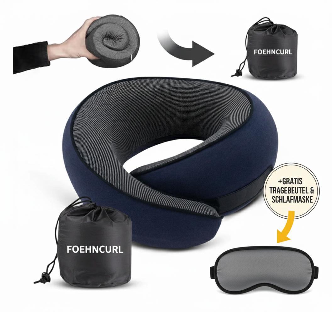 FOEHNCURL™- Das Reisekissen