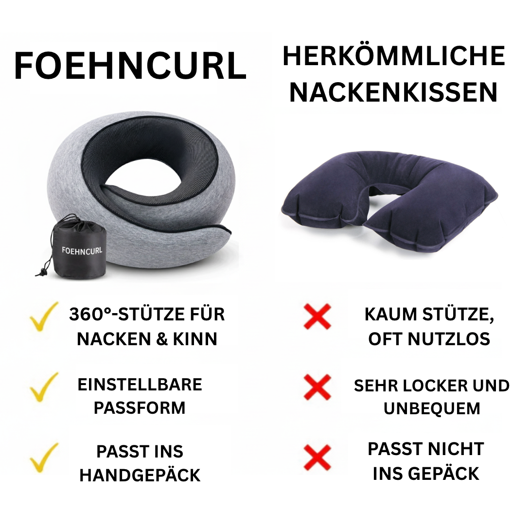 FOEHNCURL™- Das Reisekissen