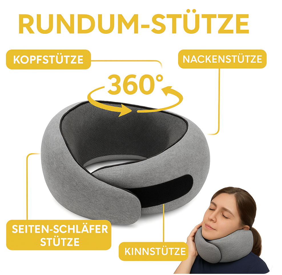 FOEHNCURL™- Das Reisekissen