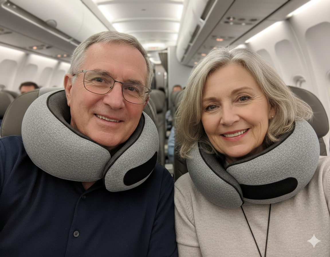 Travel neck pillow